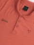 Men Self Design Active Out Polo T-Shirt Slim Fit with MATPIQ