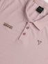 Men Self Design Active Out Polo T-Shirt Slim Fit with MATPIQ