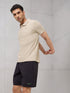 Men Self Design Active Out Polo T-Shirt Slim Fit with MATPIQ