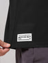 Men Round Neck Self Design Active Out Regular Fit T-Shirt with ELASTOPLUS