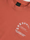 Men Round Neck Self Design Active Out Regular Fit T-Shirt with ELASTOPLUS