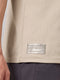 Men Round Neck Self Design Active Out Regular Fit T-Shirt with ELASTOPLUS