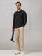 Men Solid Active Out Polo Neck T-shirt with COTFLEX
