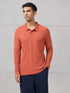 Men Solid Active Out Polo Neck T-shirt with COTFLEX