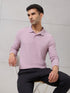 Men Solid Active Out Polo Neck T-shirt with COTFLEX