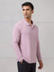 Men Solid Active Out Polo Neck T-shirt with COTFLEX