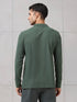 Men Solid Active Out Polo Neck T-shirt with COTFLEX