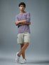 Men Self Design Slim Fit Henley Neck Sports T-Shirt with TECHNOCOOL+