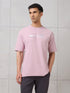 Men Round Neck Typography Printed Active Out Slim Fit T-Shirt with ELASTOPLUS