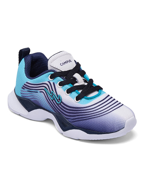PABLE White Child Running Shoes