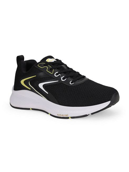 PATH Black Men's Sports Shoes