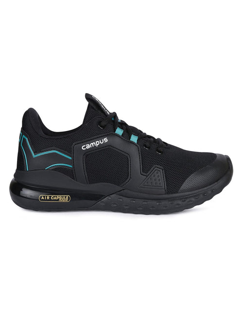 PATRIK PRO Black Men's Sports Shoes