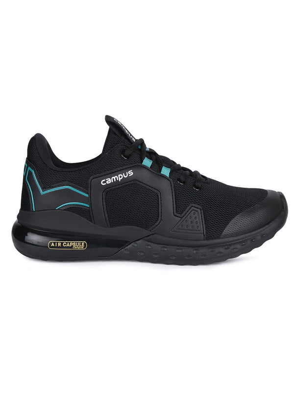 PATRIK PRO Black Men's Sports Shoes