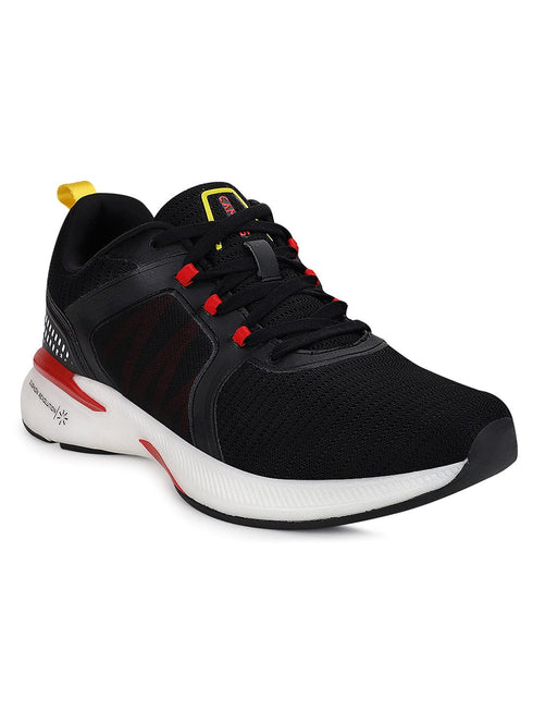 PEDRO Black Men's Running Shoes