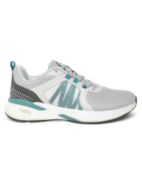 PEDRO Grey Men's Running Shoes