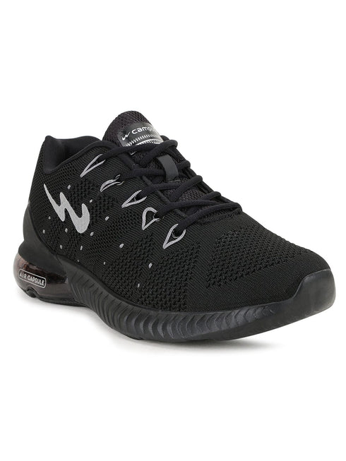 PERIS Black Men's Running Shoes