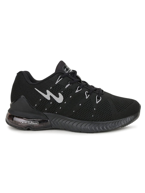 PERIS Black Men's Running Shoes