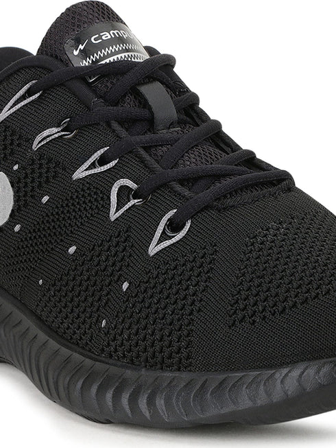 PERIS Black Men's Running Shoes