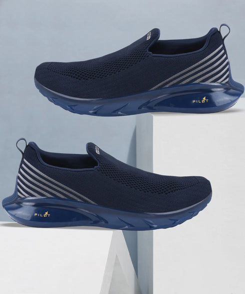 PILOT Navy Men's Walking Shoes