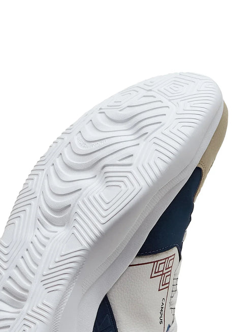 PLATO White Men's Sneakers