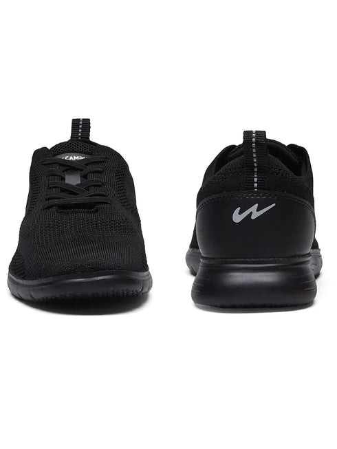 PLUNGE Black Men's Walking Shoes