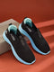 PLUZZ Black Women's Walking Shoes