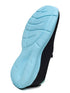 PLUZZ Black Women's Walking Shoes