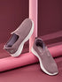 PLUZZ Mauve Women's Walking Shoes