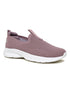 PLUZZ Mauve Women's Walking Shoes