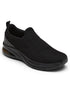 PORIUM Black Men's Walking Shoes
