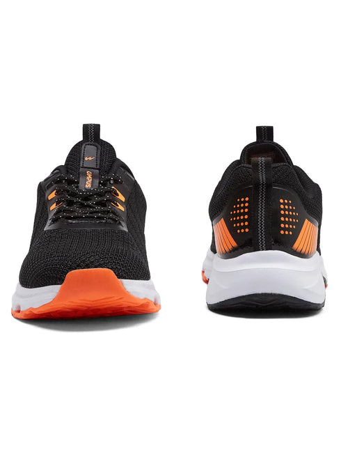 PORTAL Black Men's Running Shoes