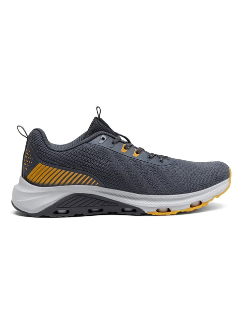 PORTAL Grey Men's Running Shoes
