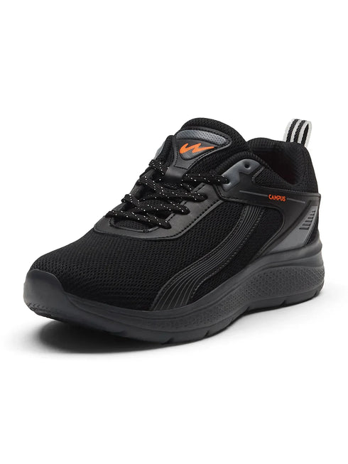 PORT Black Men's Running Shoes
