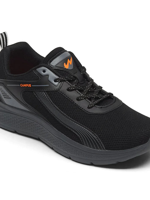 PORT Black Men's Running Shoes