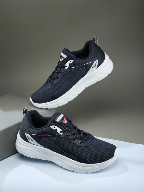 PORT Navy Men's Running Shoes