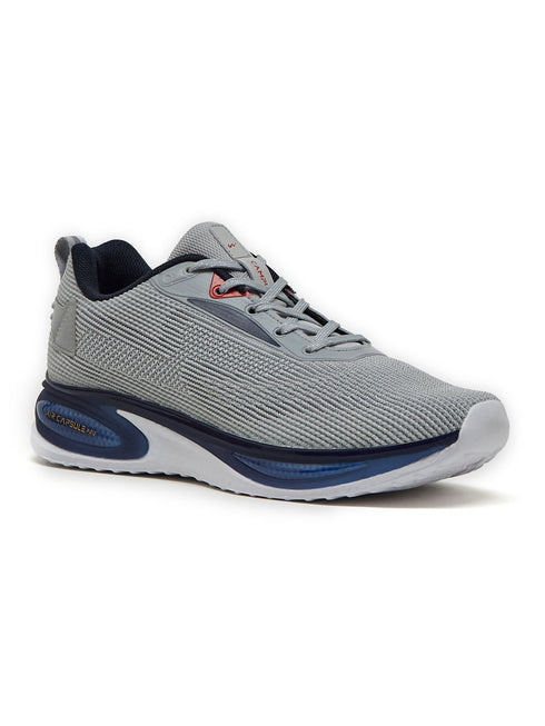 PREXTON Grey Men's Running Shoes