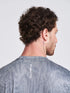Men's Grey Printed Round Neck T-Shirt