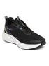 PUMPED Black Men's Running Shoes