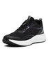 PUMPED Black Men's Running Shoes
