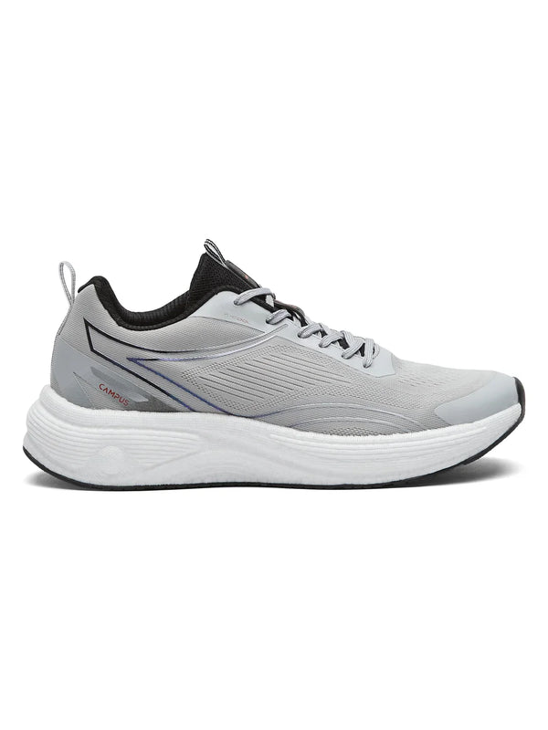 PUMPED Grey Men's Running Shoes