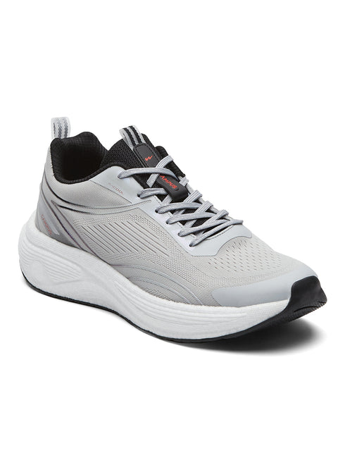 PUMPED Grey Men's Running Shoes