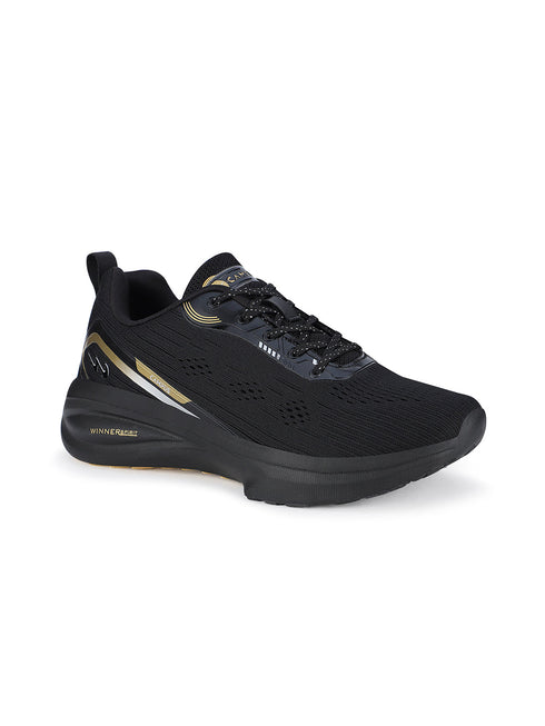 PYTHON Black Men's Sports Shoes