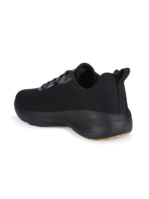 PYTHON Black Men's Sports Shoes