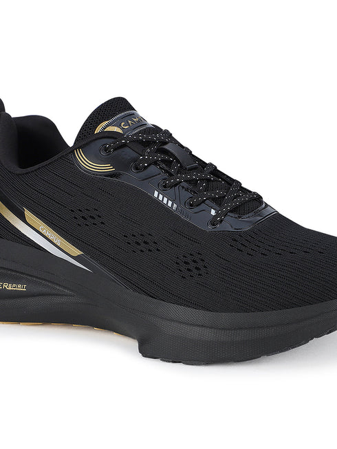PYTHON Black Men's Sports Shoes