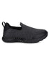 QUBA Black Men's Walking Shoes