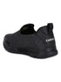 QUBA Black Men's Walking Shoes