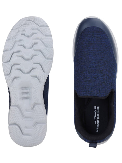 QUBA Blue Men's Walking Shoes