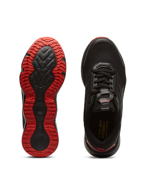 RAGE Black Men's Running Shoes