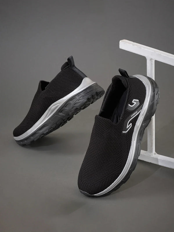 RALKO Black Men's Walking Shoes