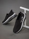 RALKO Black Men's Walking Shoes